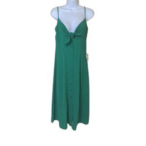Green Summer Dress Size 7 8  NEW NWT